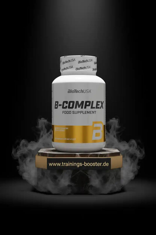 BioTechUSA B-Complex Nahrungsergänzungsmittel mit B-Vitaminen, ideal für Sportler und Training