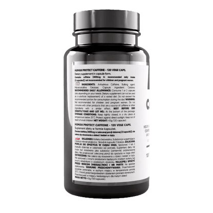 Wasserfreies Koffein, 120 Kapseln. - trainings-booster.de