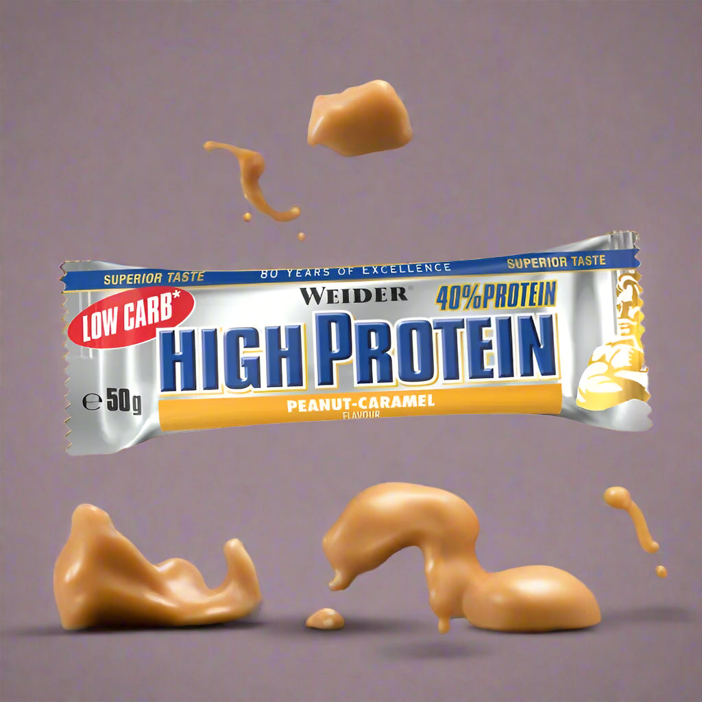 WEIDER HIGH PROTEIN BAR 24x50 G RIEGEL - trainings-booster.de