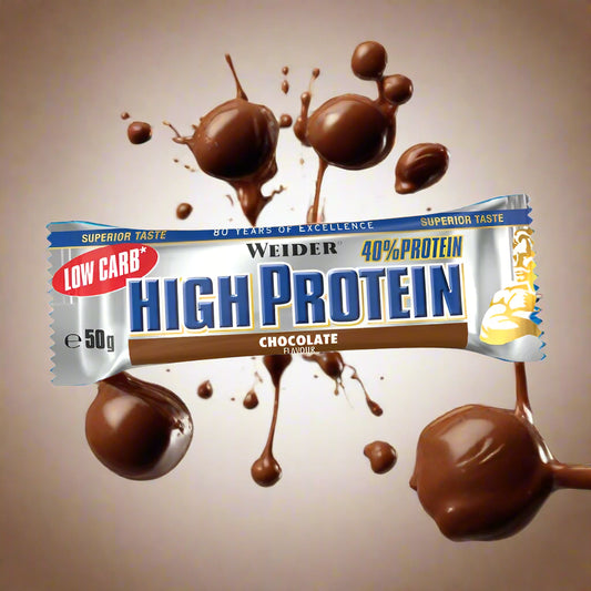 WEIDER HIGH PROTEIN BAR 50 G RIEGEL - trainings-booster.de