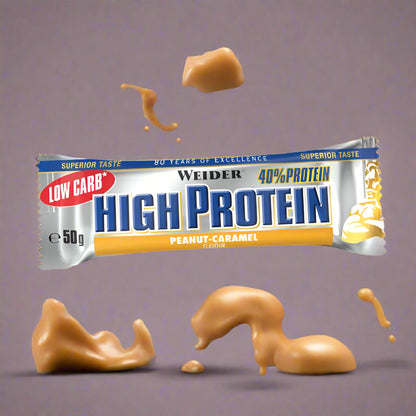 WEIDER HIGH PROTEIN BAR 50 G RIEGEL - trainings-booster.de