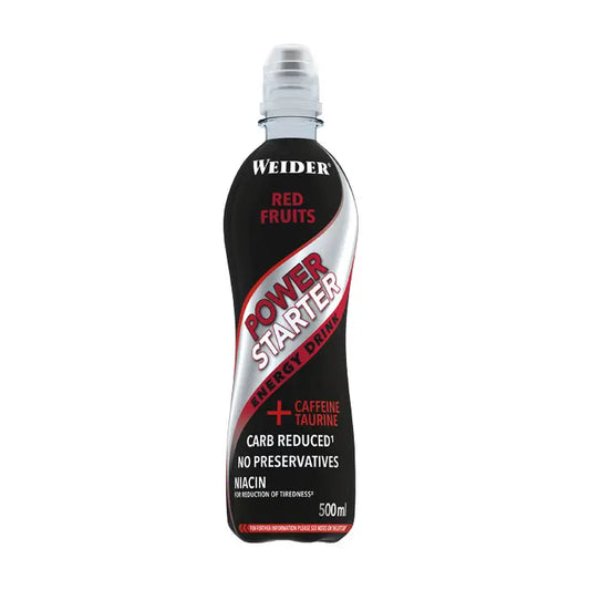 Joe Weider Power Starter Energy 500 ml, Red Fruits Inkl. Pfand