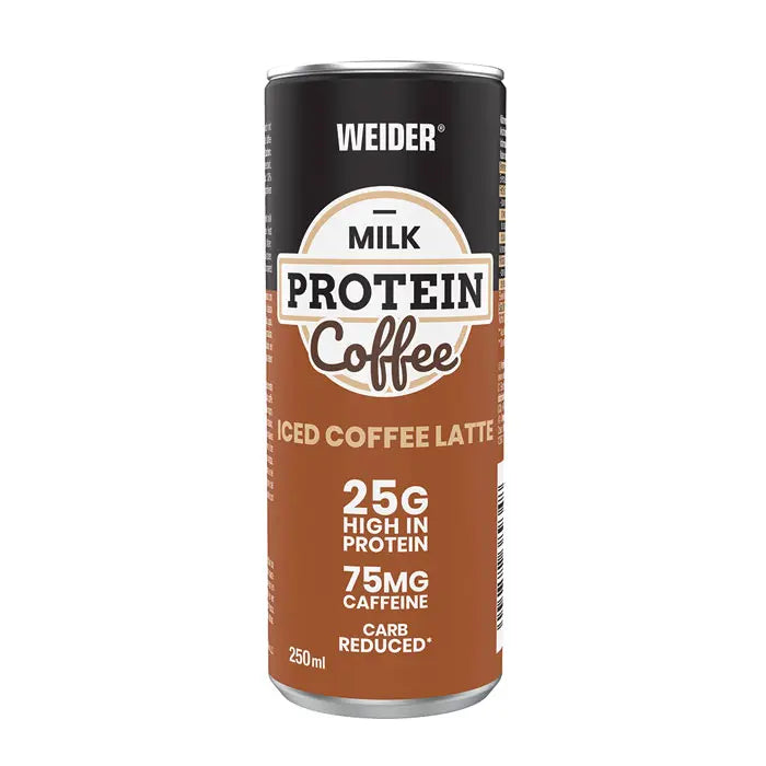 Weider Protein Coffee,250 ml Dose (inkl. Pfand), Iced Coffe Latte - trainings-booster.de