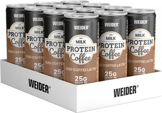 Weider Protein Coffee,250 ml Dose (inkl. Pfand), Iced Coffe Latte - trainings-booster.de