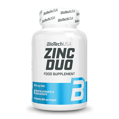 Zinc DUO - 60 Tabletten á 25mg - trainings-booster.de