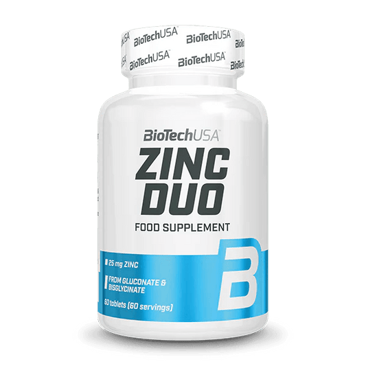 Zinc DUO - 60 Tabletten á 25mg - trainings-booster.de