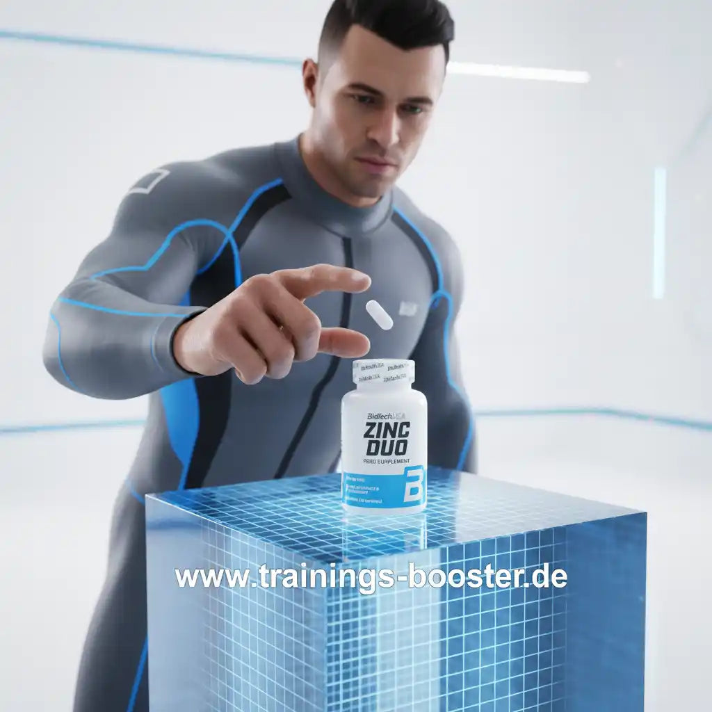 Zink Duo Nahrungsergänzungsmittel für Sportler – Booster für Training & Leistung