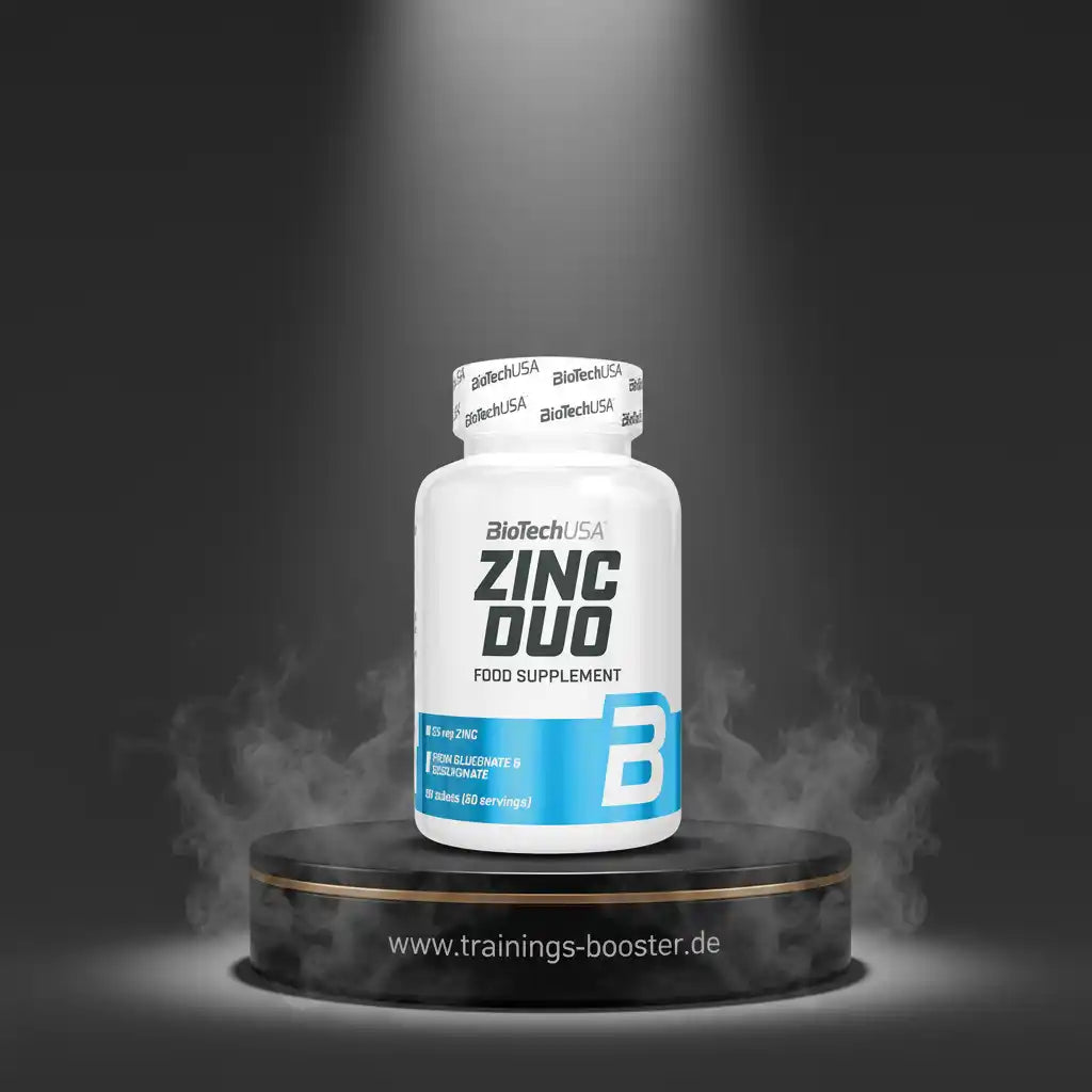 BioTechUSA Zinc Duo Nahrungsergänzungsmittel mit Zink für Sportler und Fitnessbegeisterte