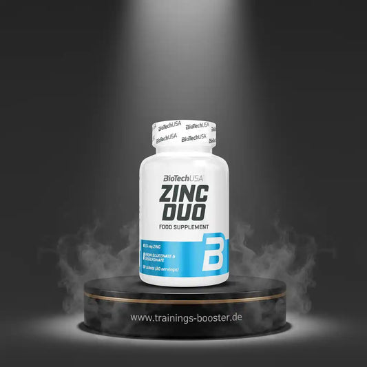 BioTechUSA Zinc Duo Nahrungsergänzungsmittel mit Zink für Sportler und Fitnessbegeisterte